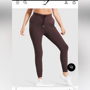 Gymshark x Whitney Simmons Cherry Chocolate Joggers